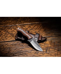 A ONE OF KIND CUSTOM HANDMADE 1095 CARBON STEEL | SKINNING KNIFE| SELF PROTECTION | EDC| AMEERKNIVES - MM-156