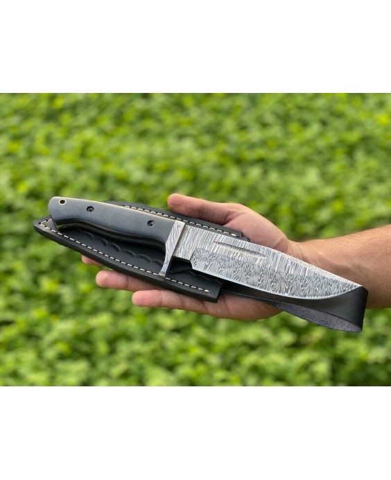  Custom HAND FORGED DAMASCUS Steel | Hunting Knife |SKINNING KNIFE | AMEERKNIVES| AK-915