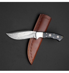  Custom HAND FORGED DAMASCUS Steel | Hunting Knife | BOWIE KNIFE | AMEERKNIVES| AK-913