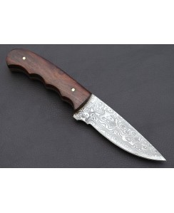 9” Custom HAND FORGED DAMASCUS Steel Hunting SKINNING Knife + EDC KNIFE| DS-21